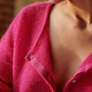 Sézane Gaspard Fushia size M